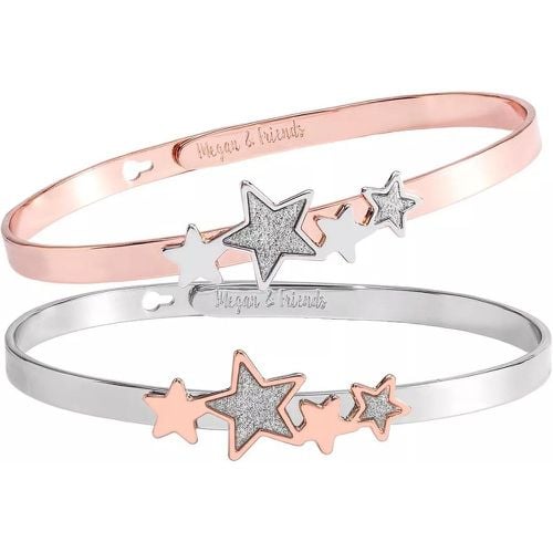 Armband - Bangle Set Stars - Gr. M - in Mehrfarbig - für Damen - Megan & Friends - Modalova