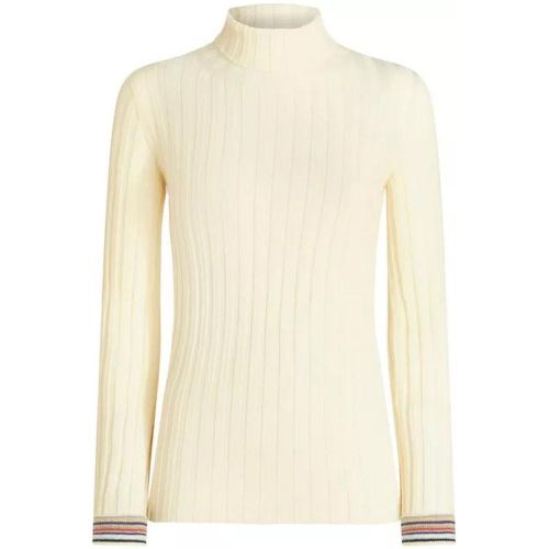 White Striped Edge Sweater - Größe 44 - multi - ETRO - Modalova