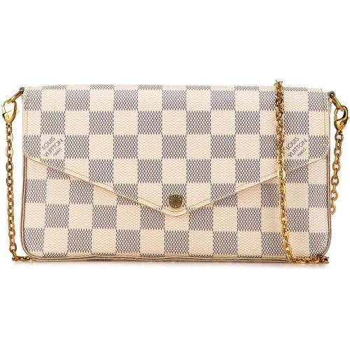 Shopper - Damier Azur Pochette Felicie - Gr. unisize - in - für Damen - Louis Vuitton - Modalova