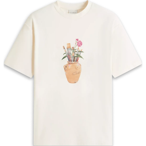 T-Shirt mit Print - Größe XL - white - DROLE DE MONSIEUR - Modalova