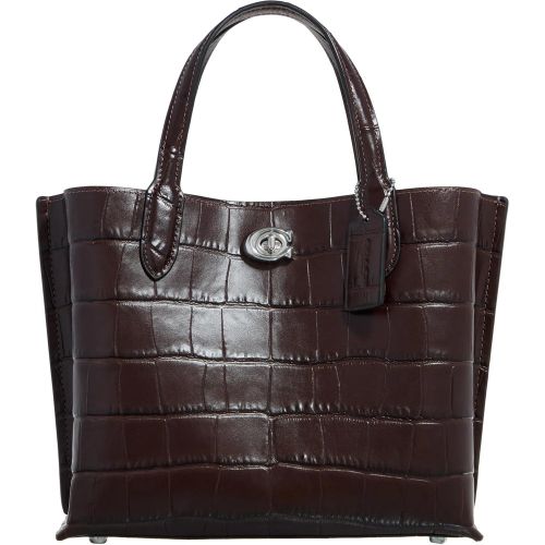 Totes & Shopper - Embossed Croc Willow Tote 24 - Gr. unisize - in - für Damen - Coach - Modalova