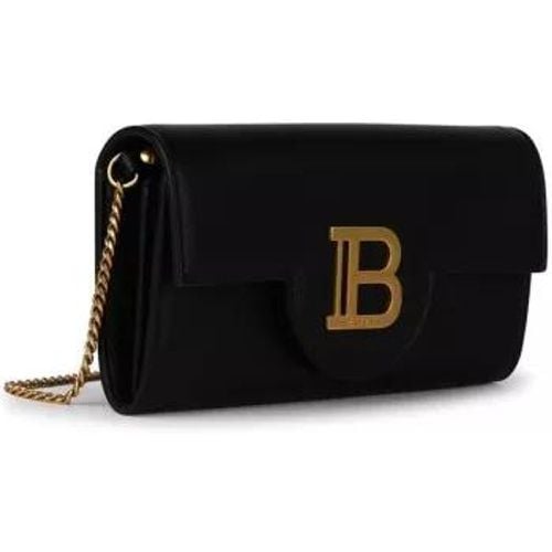 Shopper - B-Buzz' Black Leather Crossbody Bag - Gr. unisize - in - für Damen - Balmain - Modalova