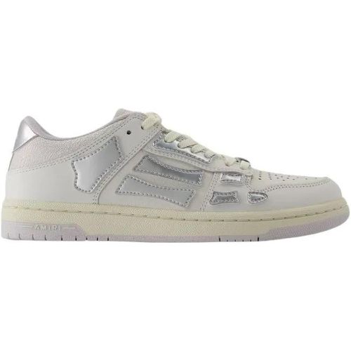 Low-Top Sneaker - Metallic Skel Top Low Sneakers - Synthetic - White - Gr. 37 (EU) - in - für Damen - Amiri - Modalova