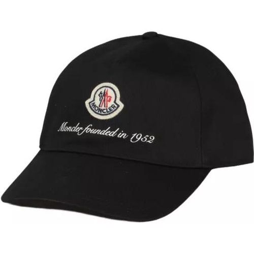 Mützen - Gabardine Baseball Cap - Gr. ONE SIZE - in - für Damen - Moncler - Modalova