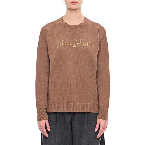 Kassel Round Neck Logo Pullover - Größe L - Max Mara - Modalova