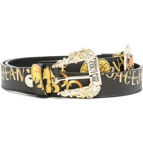 Gürtel - Baroque Print Belt - Gr. 75 - in - für Damen - Versace - Modalova