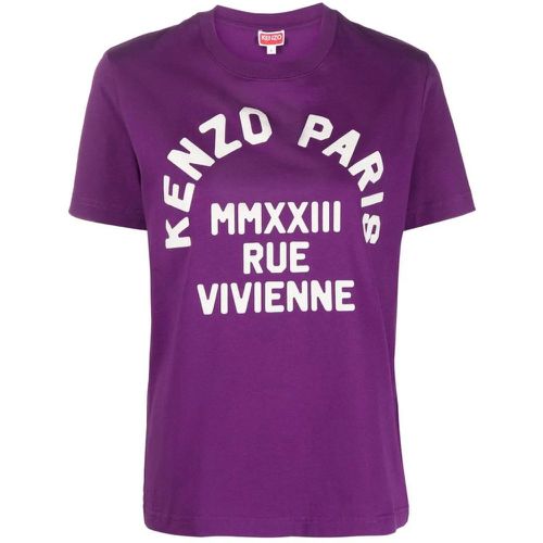 Rue Vivienne Logo T-shirt - Größe S - Kenzo - Modalova