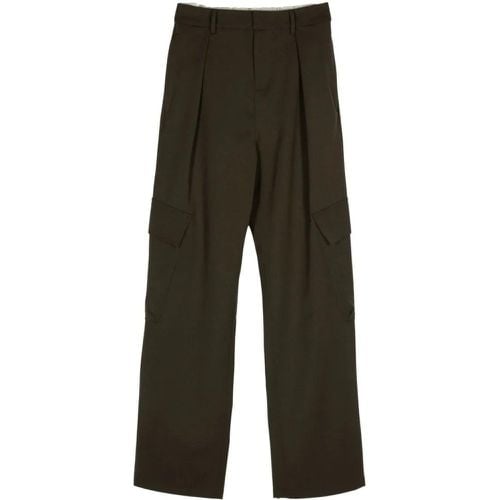 Khaki Fabric Trousers - Größe 44 - N°21 - Modalova