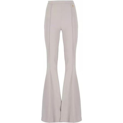 Crepe Pants - Größe 44 - gray - Elisabetta Franchi - Modalova