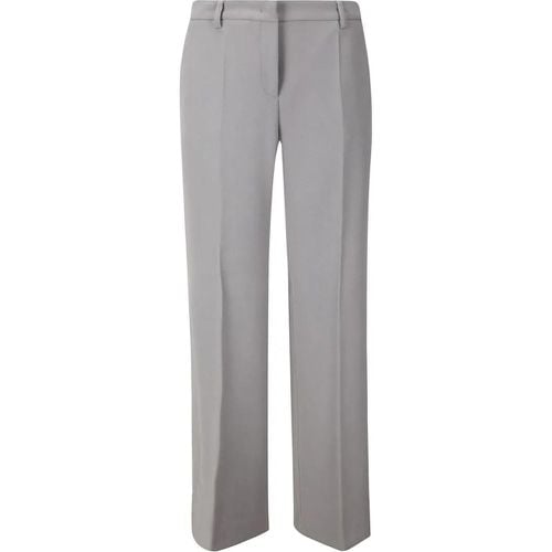 Wide Leg Pressed Crease Trousers - Größe 46 - Alberto Biani - Modalova