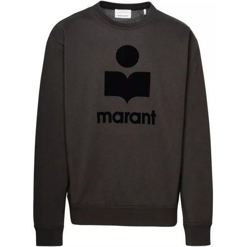 Black Cotton Blend Sweatshirt - Größe M - black - Isabel marant - Modalova