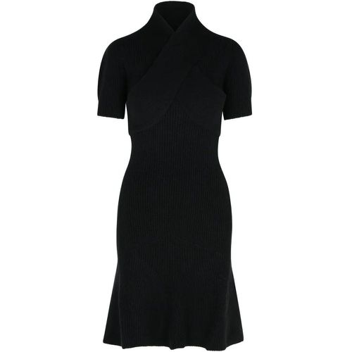 Black Merino Wool Blend Dress - Größe M - Patou - Modalova