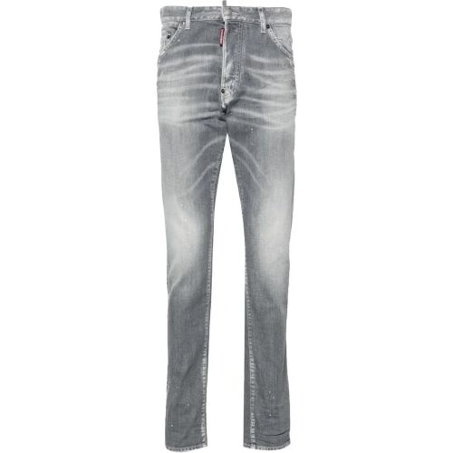 Grijze jeans - Größe IT 46 - Dsquared2 - Modalova