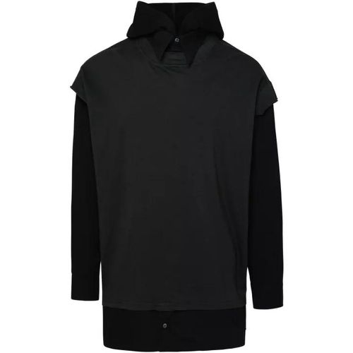 Black Cotton Sweater - Größe S - black - MM6 Maison Margiela - Modalova