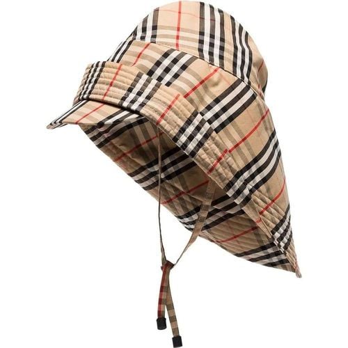 Caps & Mützen - Archive Check Rain Hat - Gr. M/L - in - für Damen - Burberry - Modalova