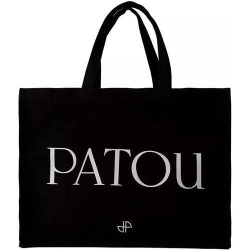 Totes & Shopper - Large Tote Bag - Cotton - Black - Gr. unisize - in - für Damen - Patou - Modalova