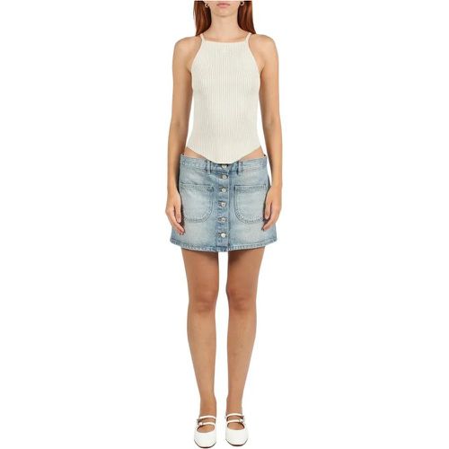 Jupe Multiflex Denim Skirt - Größe 38 - Courrèges - Modalova