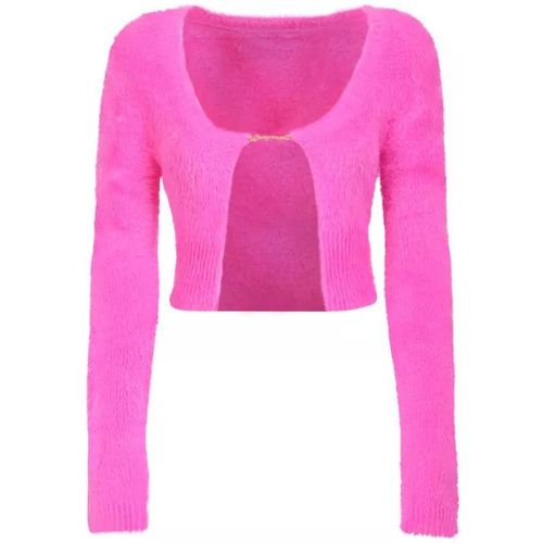 Pinke Mesh Neve Pullover - Größe 34 - pink - Jacquemus - Modalova