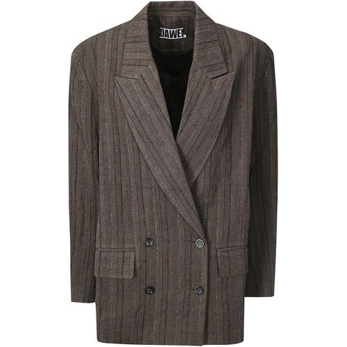 Pinstripe Double-Breasted Jacket - Größe 34 - DAWEI STUDIO - Modalova