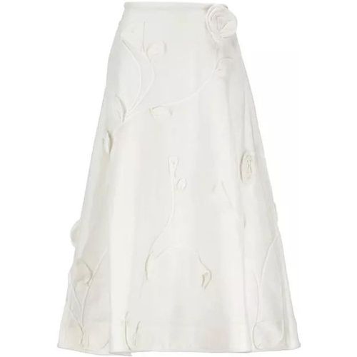 Matchmaker Rose Skirt - Größe 2 - white - Zimmermann - Modalova