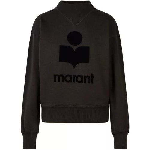 Moby' Black Cotton Blend Sweatshirt - Größe 38 - black - Etoile Isabel Marant - Modalova