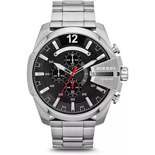 Uhren - Watch Mega Chief DZ4308 - Gr. unisize - in Silber - für Damen - Diesel - Modalova