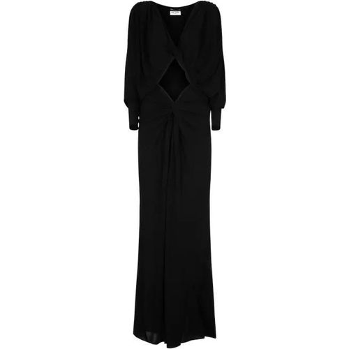 Long Cut Out Dress - Größe 38 - Saint Laurent - Modalova