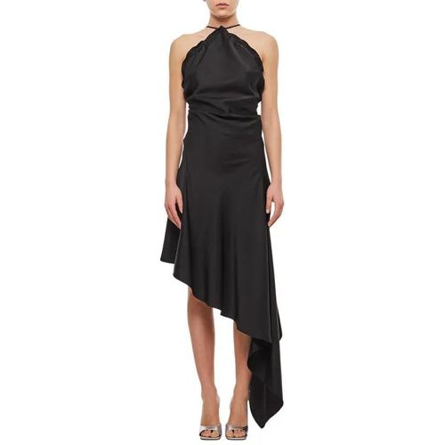 Asymmetric Satin Dress - Größe 38 - The Attico - Modalova