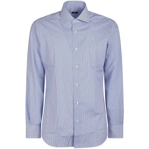 Long Sleeve Neck Shirt - Größe 39 - Barba Napoli - Modalova