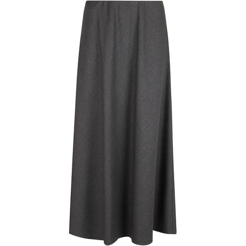 Flute Skirt In Stretch Virgin Wool Twill - Größe 38 - BRUNELLO CUCINELLI - Modalova