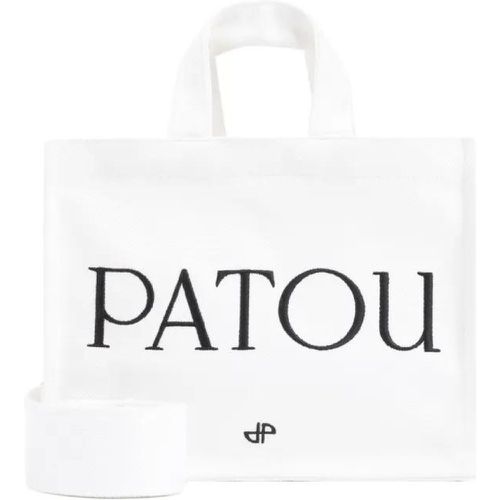 Totes - White Small Tote Bag - Gr. unisize - in - für Damen - Patou - Modalova