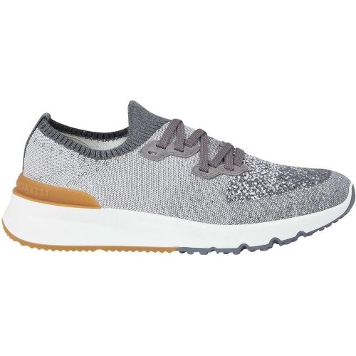 Low-Top Sneaker - Cotton Running Sneakers - Gr. 44 (EU) - in - für Damen - BRUNELLO CUCINELLI - Modalova