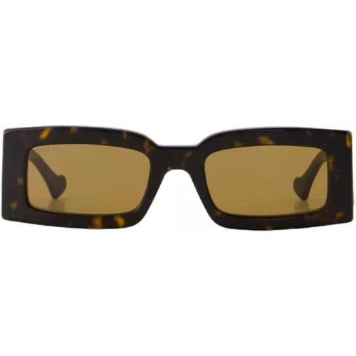 Sonnenbrille - Sunglasses - Havana/ - Gr. unisize - in Braun - für Damen - Gucci - Modalova