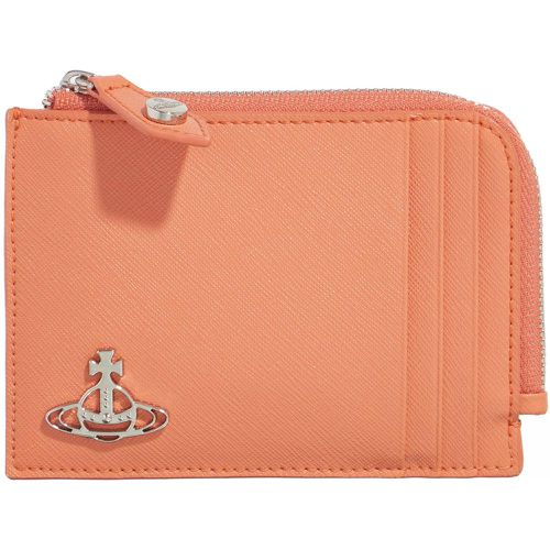 Portemonnaie - Saffiano Card Holder Zip - Gr. unisize - in - für Damen - Vivienne Westwood - Modalova