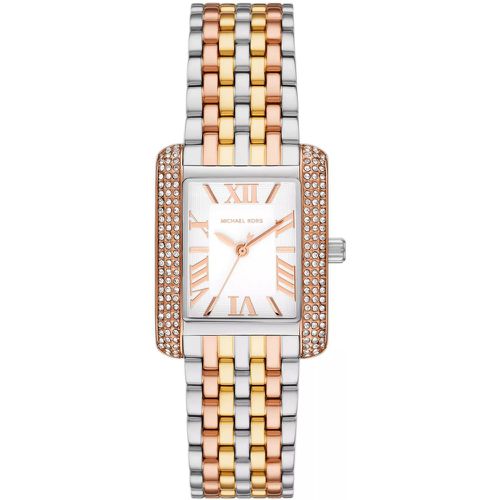 Uhr - Emery Three-Hand Tri-Tone Stainless Steel Watch - Gr. unisize - in Mehrfarbig - für Damen - Michael Kors - Modalova