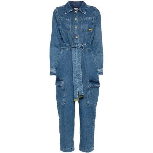 Indigo Blue Denim Jumpsuit - Größe 8 - blau - Barbour - Modalova