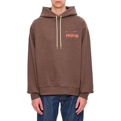 Cotton Sweatshirt - Größe 48 - Marni - Modalova