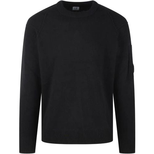 Lambswool Grs Crew Neck Knit - Größe L - CP Company - Modalova