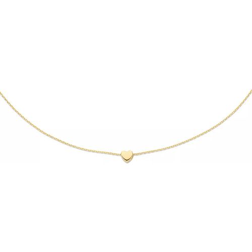 Jackie Halskette - Jackie Plain Heart Necklace - Gr. unisize - in - für Damen - Jackie Gold - Modalova