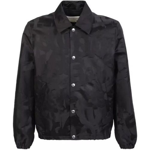 Snap Buttons Jacket - Größe 50 - alexander mcqueen - Modalova
