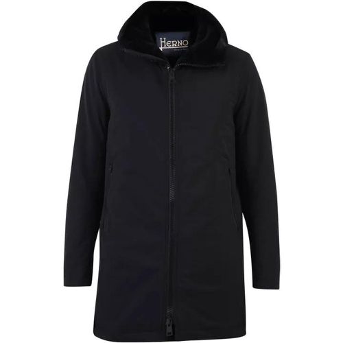 Nylon Padded Jacket - Größe 52 - schwarz - Herno - Modalova