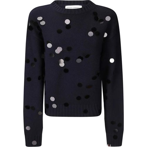 Heavy Sweater With Hand-Embroidered Sequins - Größe ONE SIZE - Extreme Cashmere - Modalova