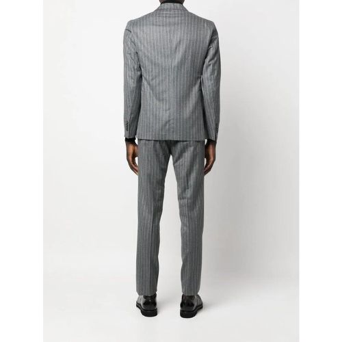 Pinstripe Grey Suit - Größe 52 - grau - Tagliatore - Modalova