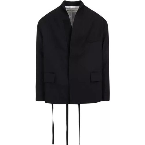 Kimono Wool Suit Jacket - Größe L - Mordecai - Modalova