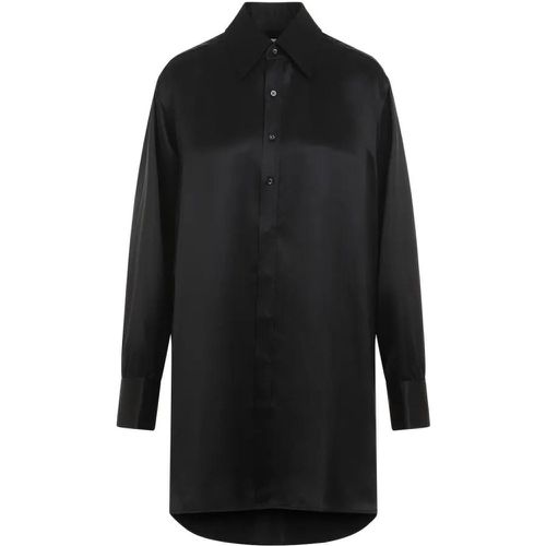 Black Silk Shirt - Größe 40 - Maison Margiela - Modalova