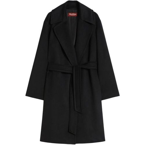 Coats Black - Größe 42 - Max Mara - Modalova