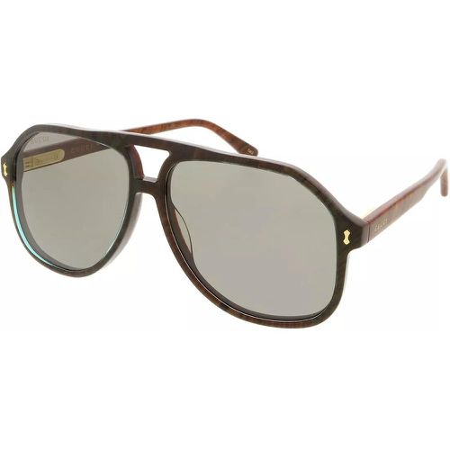 Sonnenbrillen - GG1042S-003 60 Sunglass Man Acetate - Gr. unisize - in Blau - für Damen - Gucci - Modalova