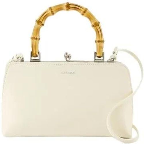 Crossbody Bags - Goji Mini Bamboo Purse - Leather - Eggshell - Gr. unisize - in - für Damen - Jil Sander - Modalova