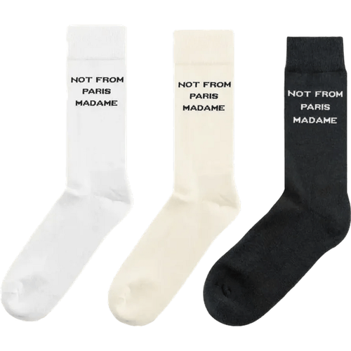 Er Pack Socken mit Slogan - Größe ONE SIZE - Drôle De Monsieur - Modalova