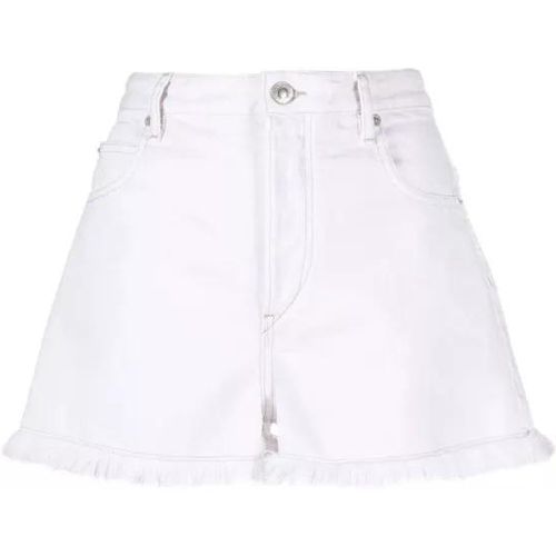 White Denim Shorts - Größe 38 - white - Etoile Isabel Marant - Modalova